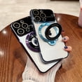 thumbnail image 3 of SuperShield Phone Case for iPhone 15 Pro Coridbrief Large Window Phone Case Leak Label Magnetic Bracket for iPhone 15 Pro MagSafe Satad Case - Black, 3 of 3