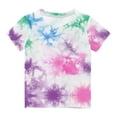 thumbnail image 1 of Chemises pour Filles Chemises pour Enfants T-Shirt Graphique à Manches Courtes Col Rond Crop Top pour Filles et Garçons de 3 à 14 Ans, 1 of 1