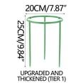 thumbnail image 4 of 3 Pack Tomato Cage for Garden Plant Support, Small Tomato Cages Tomato Trellis with, Plant Stakes for Peony Support, Tomato Stakes Rings for Climbing Plants, 4 of 8