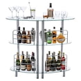 thumbnail image 1 of Mango Steam Bar à Liqueur Contemporain Moderne pour la Maison Table Catalina Verre Trempé, 1 of 5