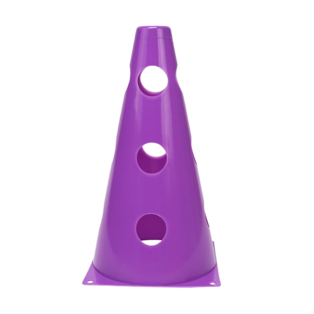 Multifunctional Obstacle Cones, EDHITNR 9 Inches Durable Portable Training Cones, PE Material Lightweight Stackable Soccer Basketball Drills Cones for Sports Agility Coordination