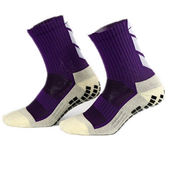 Men Anti Slip Socks Non Slip Sports Socks Yoga Elastic Stockings