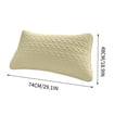 thumbnail image 3 of fheaev Thick And Oil Proof Pillowcase 19x29 Inch Household Single Pillowcase Washable Household Hotel Bedding, 3 of 6