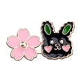 thumbnail image 3 of JilgTeok 5 Packs 4pcs Pant Waist Tightener Buttons Pins Sakura Rabbit/Cat Waist Buckles Adjustable Waist Buckle Extender Pants Clips No Sewing for Loose Jeans Skirts Clearance, 3 of 4