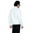 thumbnail image 3 of Veste en Cuir Blanche pour Homme, 3 of 8