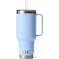 thumbnail image 3 of YETI Rambler Tasse à Paille 42 oz, Isolée sous Vide, Acier Inoxydable, Grand Bleu Ciel, 3 of 8