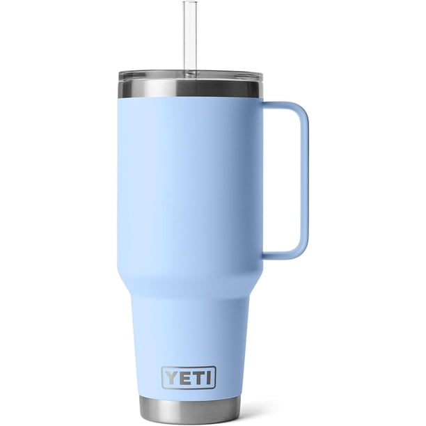 YETI Rambler 42 oz Straw Mug, Vacuum Insulated, Stainless Steel