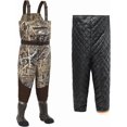 thumbnail image 1 of 8 Fans Breathable Hunting Waders,1000G Insulation Boots with Removable Insulated Liner for Duck Hunting, 1 of 5