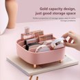 thumbnail image 5 of RKSTN storage box Makeup Organizer, Compact Desktop Skincares Display Case, 4 Spaces Eyeshadow Pallet Cosmetics Storage For Bathroom Countertop And Bedroom Vanity Dresser, 5 of 5