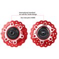 thumbnail image 2 of Wweixi Moyeu de Roulement Format Compact Sans Bavures Réduire la Friction Fournitures de Cyclisme Installation Pratique Moyeux Métalliques Alliage d'Aluminium Arbre de Roue Moyeu 32 Trous/arrière, 2 of 6