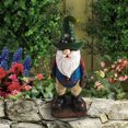 thumbnail image 4 of Angelo Décor Hoss and Willie Gnome Statue Set, 4 of 9
