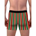 thumbnail image 4 of FAROOT Men? s Underpants Cartoon Patterns Print Middle Waist Boxer Briefs, 4 of 7