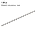 thumbnail image 2 of Unique Bargains M8 x 250mm 304 Stainless Steel Fully Threaded Rod Right Hand Threads 4 Pack, 2 of 4
