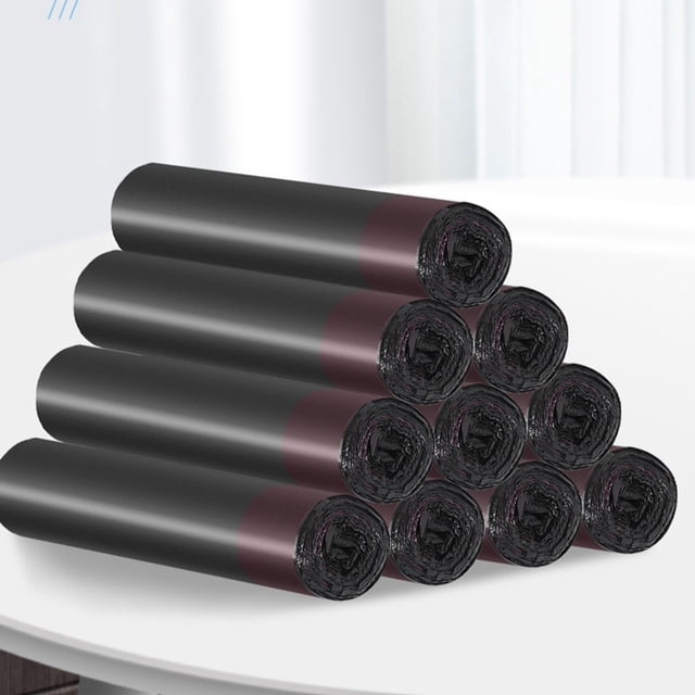 Hearth & Gear Drawstring Style Garbage Bag Household Disposable Bag Thickened Cleaning And Storage Garbage Bag Daily Necessities Garbage Bag Leaf Bag Leaf Bags Paper Bag Ties Strong Bags Recycle