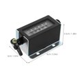 thumbnail image 2 of ETHZZLE Finger Counter Mechanical Counter Black Plastic Counting for Punch Machines 1Pack, 2 of 8