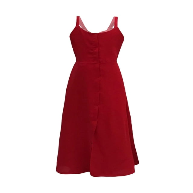Robe Assortie Mère Fille Famille Femmes Filles Robe de Couleur Unie