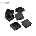 thumbnail image 3 of Unique Bargains Plastic Plug End Caps 38mm x 38mm Square Furniture Table Chair Legs 16Pcs, 3 of 5