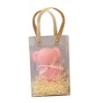 thumbnail image 2 of DOLITY Serviettes Ours Animaux Gant de Toilette Serviette de Douche Séchage Rapide Serviette à Main pour Sacs en Raphia Rose, 2 of 9