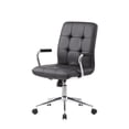 thumbnail image 4 of Boss Office Chair in Black with Chrome Arms, 4 of 5