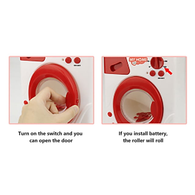 Zerone Jouet de Simulation, Appareil de Simulation Domestique Éducatif Jouets Cadeaux Maison de Jeu Mini Jouet