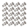 thumbnail image 4 of Filfeel 20Pcs Round Head Solid Copper Nail Rivet Button 7x5mm DIY Round Head Stud Spot Screwback For Leather Craft Decoration Bag Shoes Repairs(Bronze ), 4 of 8