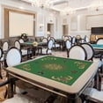 thumbnail image 4 of Meitianfacai Mahjong Mat Reduction Mahjongg Table Mat Mahjong Accessories Tablecloth Game Poker Domino Game Game Mat For Card Board And Tile Games 80x80cm, 4 of 5
