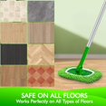 thumbnail image 4 of JUNWELL Reusable Microfiber Mop Pads Compatible with Swiffer Sweeper- 4 Pack Dry Sweeping Cloths & Wet Mopping Cloths - Washable Wet Pads Refill for Mopping Floors (Mop is not Included), 4 of 7