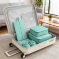 thumbnail image 4 of Packing Cubes For Travel 8Pcs Travel Cubes Set Foldable Suitcase Organizer Lightweight Luggage Storage Bag, 4 of 5