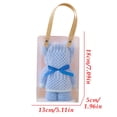 thumbnail image 3 of Blue High Density Bear Towel 35X75Cm Coral Fleece Soft Bath Towel For Personal Use Spa Gift And Home, 3 of 7