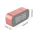 thumbnail image 3 of Daisyyozoid Wholesale Alarm Clock Bluetooth Speaker High Power Waterproof Portable Column For PC Computer Speakers Subwoofer Box Music Center FM, 3 of 3