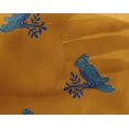 thumbnail image 4 of oneOone Georgette Viscose Fabric Bird Block Print Fabric By The Yard 42 Inch Wide, 4 of 4