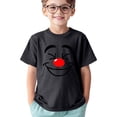 thumbnail image 1 of T-shirts et Chemises pour Enfants - T-Shirt à Col Rond à Manches Courtes Confortable avec Imprimé pour Filles, Tenue de Sport Décontractée pour Actives, 1 of 4