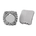 thumbnail image 1 of kurtrusly Chair Cover Slipcover Stretch Seat Computer Protection Set Anti-Dirty Thicken Solid Home Wedding Universal Decoration Silver Gray/Set 1Set, 1 of 6