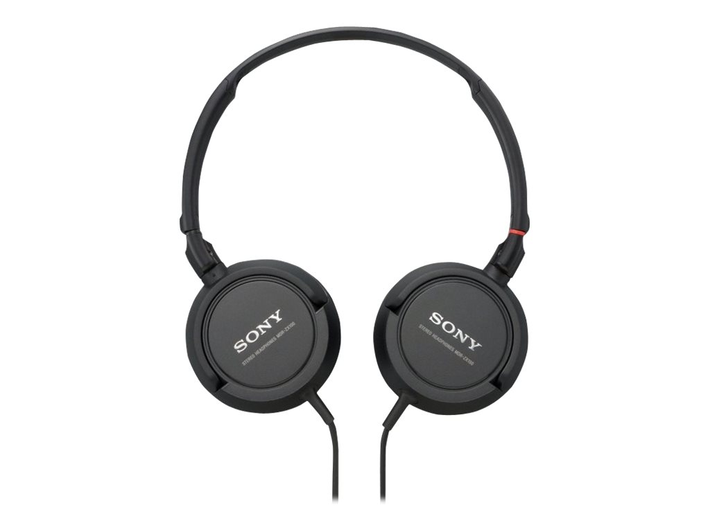Sony MDR-ZX100/BLK - ZX Series - headphones - full size - wired