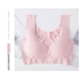 thumbnail image 4 of Yuyuzo Wireless Bras for Women Full Coverage Padded Tank Top Bra Comfy Support Smoothing Daily Bra, 4 of 4