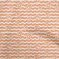 thumbnail image 1 of oneOone Polyester Spandex Dark Peach Fabric Tropical Floral Dress Material Fabric Print Fabric By The Yard 56 Inch Wide, 1 of 4