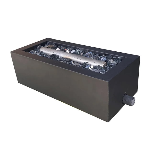Four Seasons Courtyard 10,000 BTU Gas Tabletop 14" Stainless Steel Fire Pit