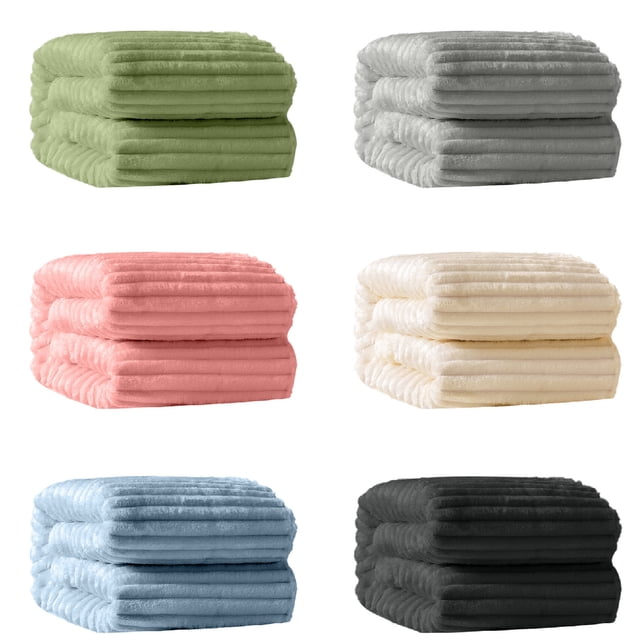 TIELUTT 70x100cm Ribbed Throw Thick Blanket Soft Warm Cozy All Season Comfort For Couch Bed Sofa and Blanket Full Size Blanket Twin Bed Comfortable Blankets Soft Blanket Set Blanket Twin Size