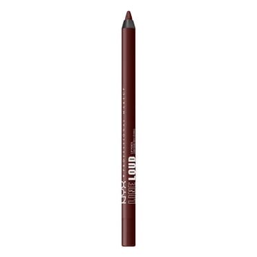 NYX PROFESSIONAL MAKEUP, Line Loud, Waterproof Lip Pencil, Infused with Vitamin E, Vegan Formula