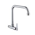 thumbnail image 1 of BUYISI Brass Chrome Kitchen Sink Faucet Wall Mount Tap Single Handle Cold Water Taps, 1 of 9