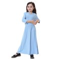 thumbnail image 4 of KYAIGUO Robes à Volants pour Filles 1-12 Ans Bébé Manches Longues Décontractées Robe Maxi Ligne A, 4 of 7