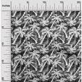 thumbnail image 2 of oneOone Rayon Black Fabric Tropical Palm Tree Craft Projects Decor Fabric Printed By The Yard 56 Inch Wide, 2 of 5