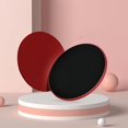 thumbnail image 5 of Siruishop 2Pcs Exercise Core Sliders Compact Fitness Sliders for Pilates Yoga Home Gym Red, 5 of 5
