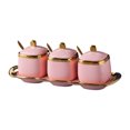 thumbnail image 1 of maskred Organisateur de Cuisine Bocal Simplifier la Routine de Cuisson avec Rangement Ordonné Contenants de Rangement Étanches Rose, 1 of 6