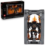 LEGO Icons The Lord of the Rings: Balrog Book Nook Bookshelf Decor Kit for Adults 18+ - DIY Craft Idea for Book Lovers - Home or Room Decor for Movie Fans - Collectible Gandalf Minifigure - 10367