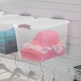 thumbnail image 3 of Sterilite 26L Latch Box - Pink, 3 of 4