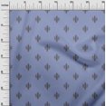 thumbnail image 2 of oneOone Cotton Silk Fabric Geometric Ikat Print Fabric By Yard 42 Inch Wide, 2 of 4