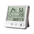thumbnail image 1 of Fesfesfes Indoor Wall Mounted Digital Hygrometer Accurate Temperature Humidity Monitor for Home Office Greenhouse Room Humidity Gauge Meter, 1 of 5
