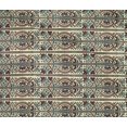 thumbnail image 4 of oneOone Cotton Flex Fabric Stripe|Leaves & Floral Block Printed Craft Fabric BTY 40 Inch Wide, 4 of 4
