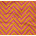 thumbnail image 4 of oneOone Organic Cotton Poplin Twill Fabric Chevron Geometric Printed Fabric 1 Yard 42 Inch Wide, 4 of 4